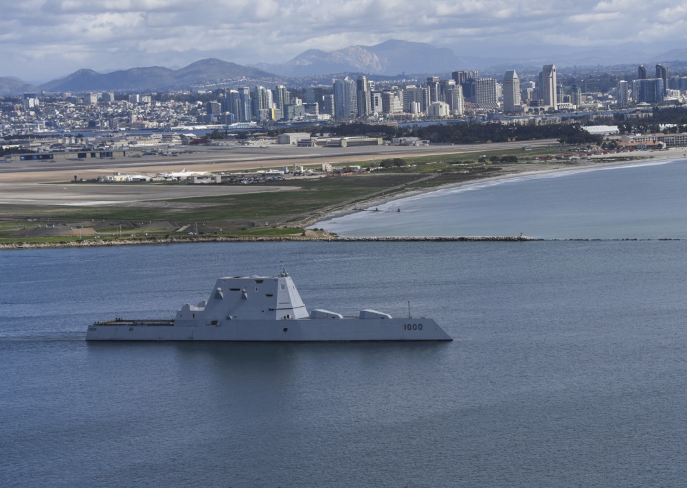 USS Zumwalt (DDG 1000) Departed For First Operational Deployment (Photos)