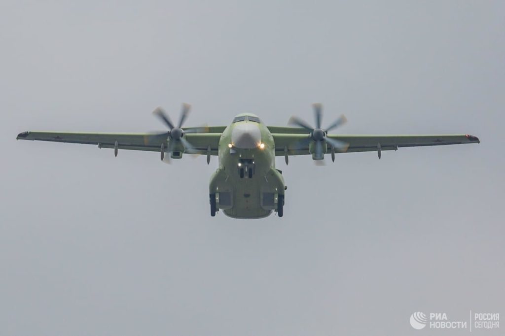 Russia's Il-112V Military Transport Plane Successfully Completed Its First Test Flight (Video)