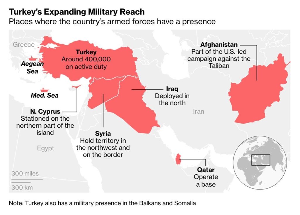 Map Update: Turksih Military Presence In Greater Middle East