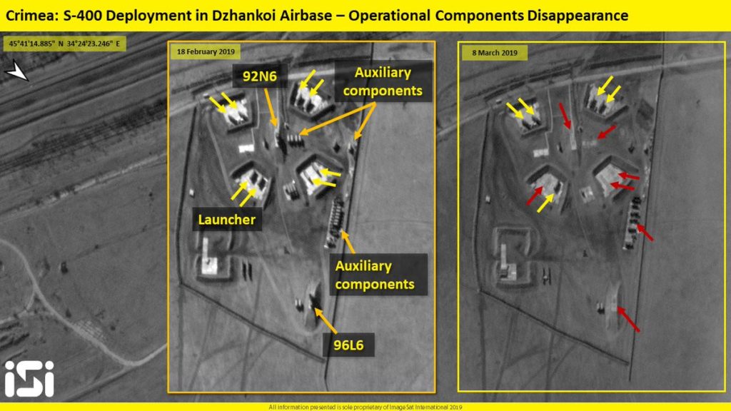 Satellite Images: S-400 Position Near Dzhankoi Airbase In Russia's Crimea