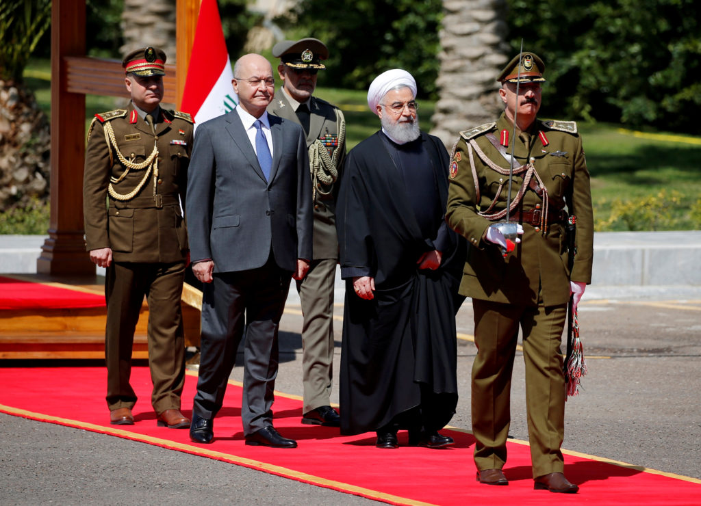 Iran's Rouhani Pays First Ever Visit To Iraq Defying US Campaign Of 'Division'