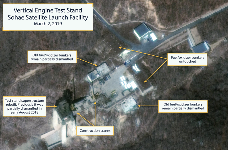 Satellite Images Show North Korea Renewed Construction Of Its Long-Range Missile Facility