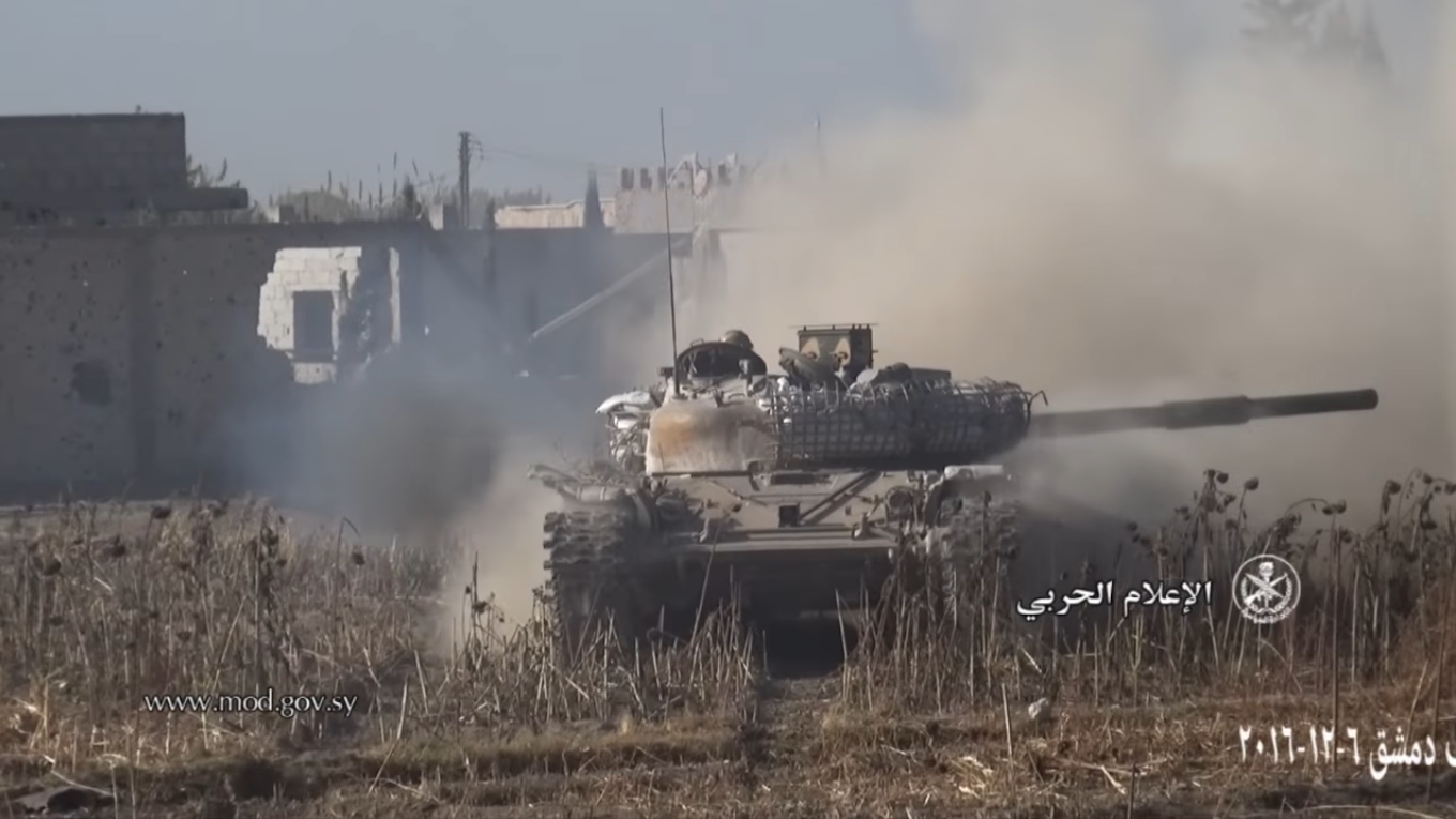 Armoured Beasts: DIY-style Modifications Of Syrian Army Battle Tanks