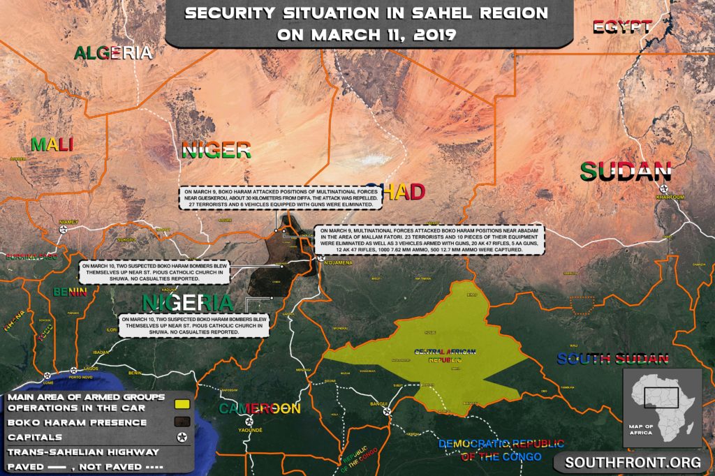 At Least 50 Boko Haram Terrorists Were Eliminated In Recent Clashes At Border Between Niger And Nigeria