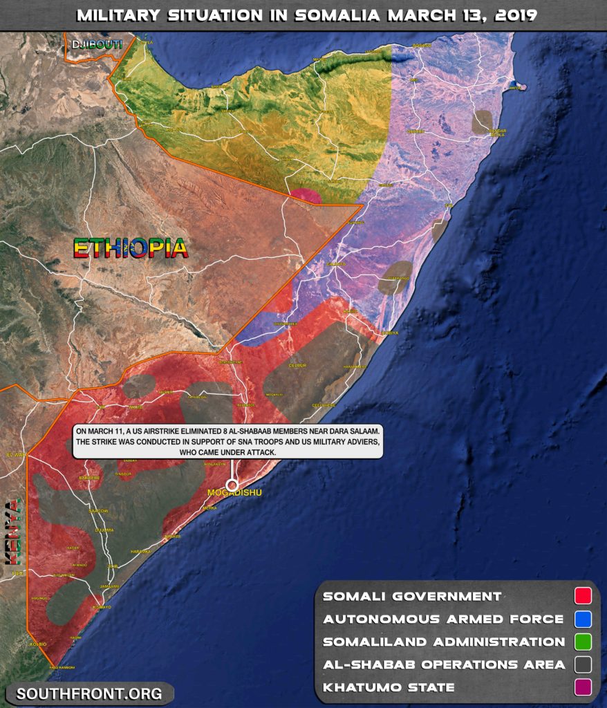 Al-Shabaab Militants Attack US Troops Positions In Somalia (Map Update)