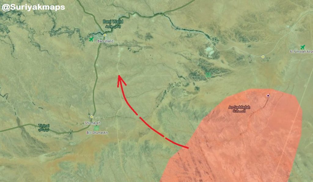 In Maps: Libyan National Army Expands Control Over Areas Near Sirte, Prepares For Advance On Bani Walid