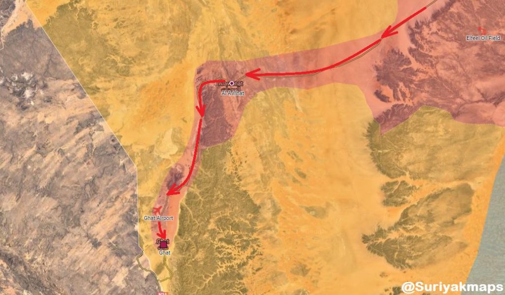 In Maps: Libyan National Army Continues Gaining Ground In Southern Part Of Country