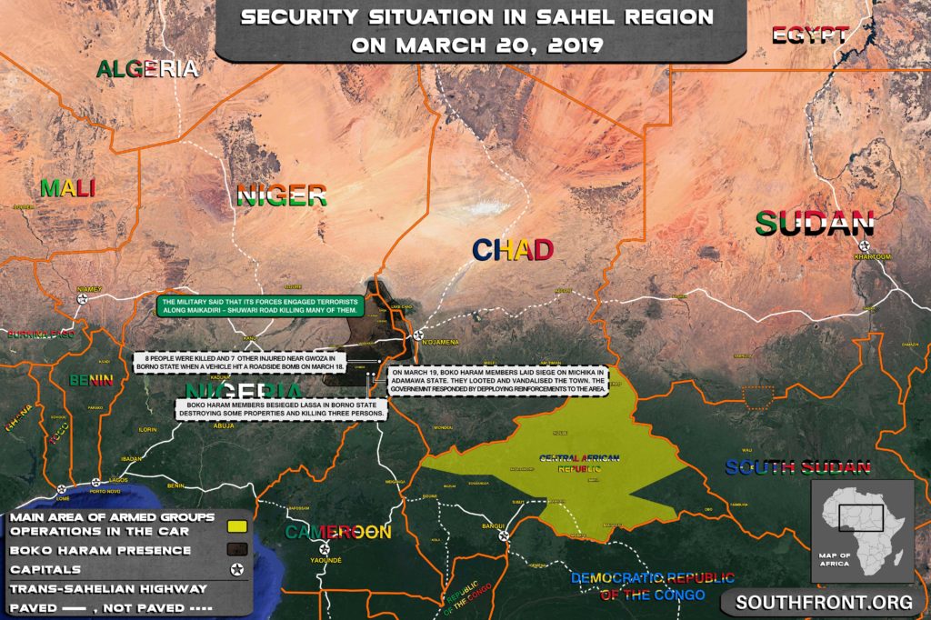 Map Update: Boko Haram Stormed Several Villages In Northeastern Nigeria