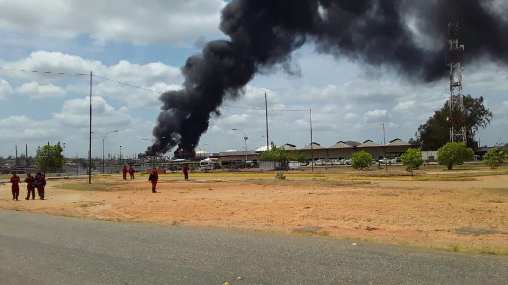 In Photos: Explosions At Venezuela's Petro San Felix Heavy Oil Project