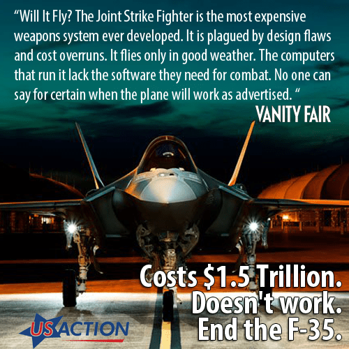 Bombshell Report: Pentagon Mismanaged $2.1 Billion In F-35 Stealth Jet Parts