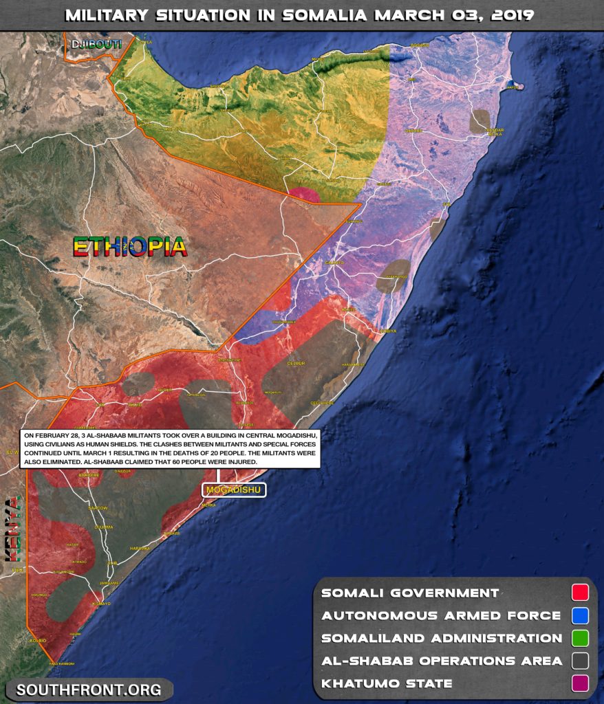 At Least 20 Killed In Al-Shabaab Attack On Mogadishu (Map)