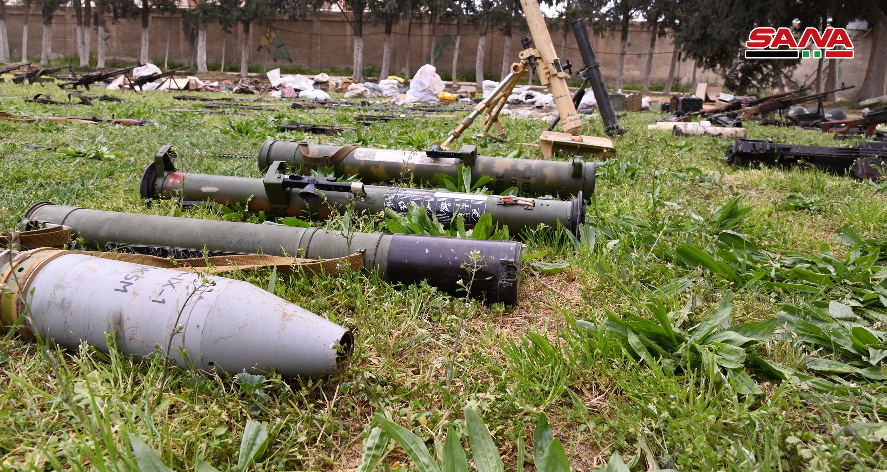 Syrian Army Uncovers Communication Systems, Surveillance Equipment And Weapons In Homs, Damascus And Daraa (Video, Photos)