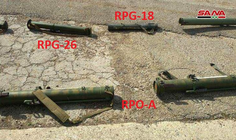 Syrian Army Uncovers Loads Of Weapons In Northern Homs (Photos)