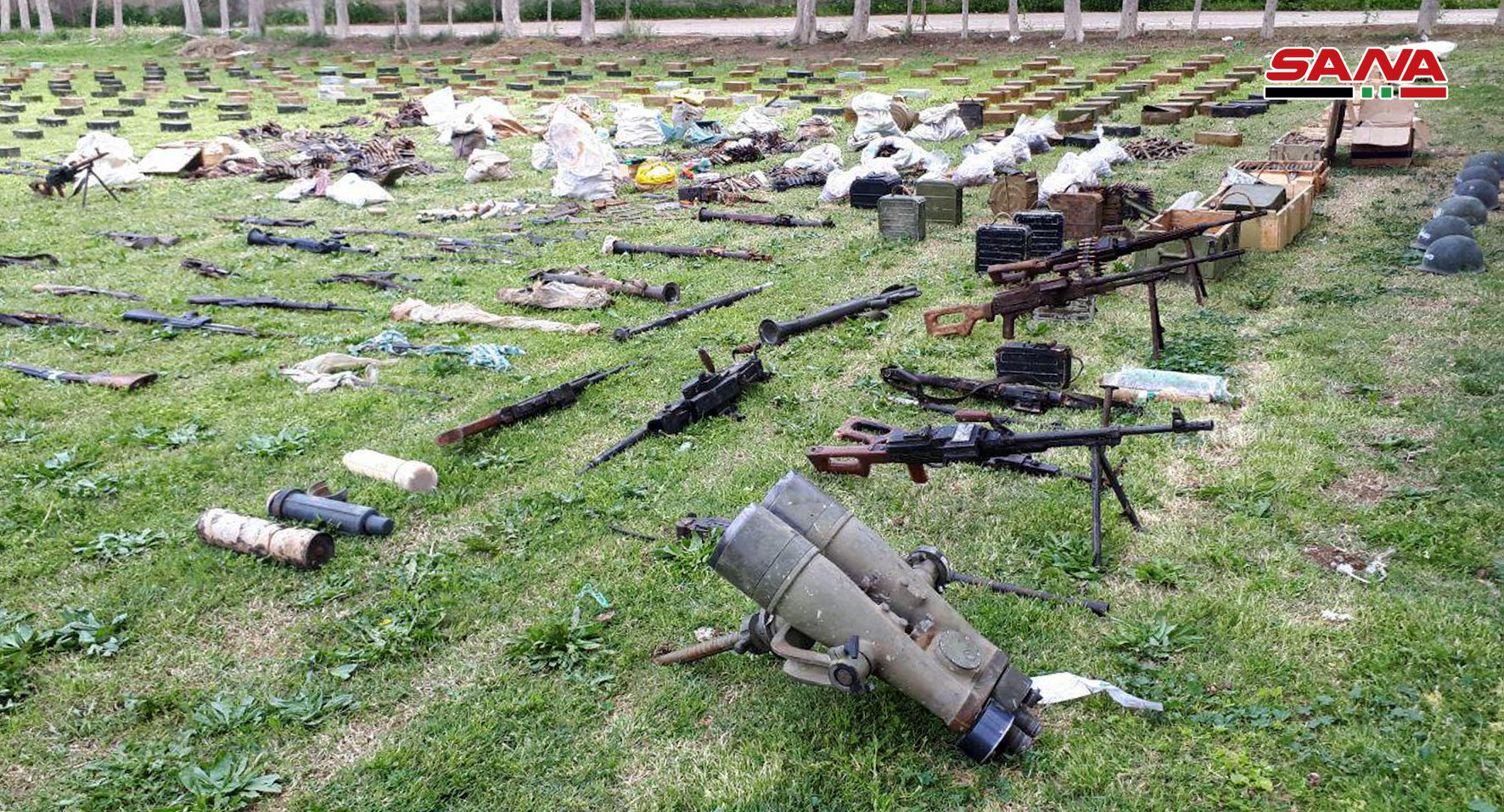 Syrian Army Uncovers Communication Systems, Surveillance Equipment And Weapons In Homs, Damascus And Daraa (Video, Photos)