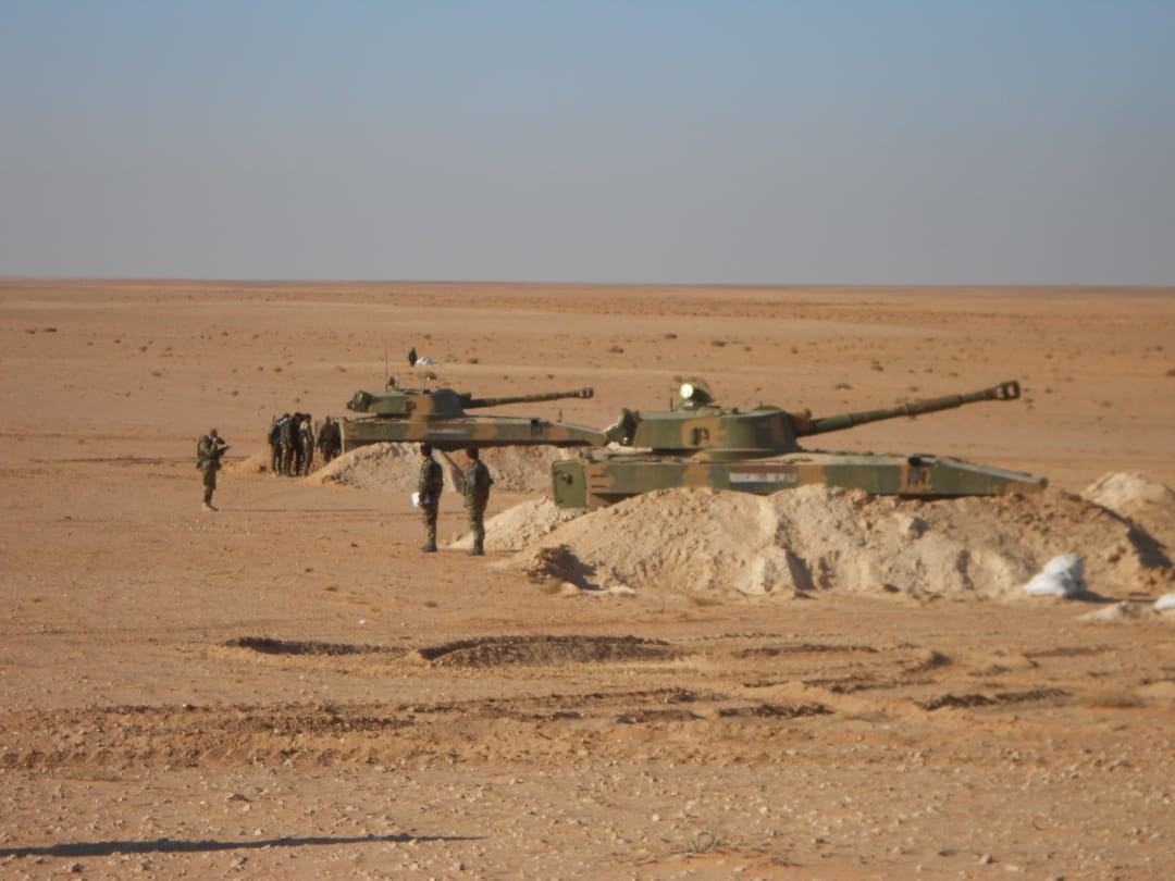 Syrian Army Conducts Live-Fire Drills Near U.S Millitary Base In Al-Tanaf (Photos, Video)