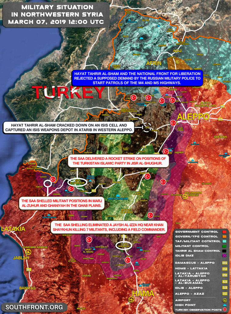 Military Operation In Idlib Demilitarized Zone Is Only Real Measure To Propel Reconciliation Process In Northwestern Syria?