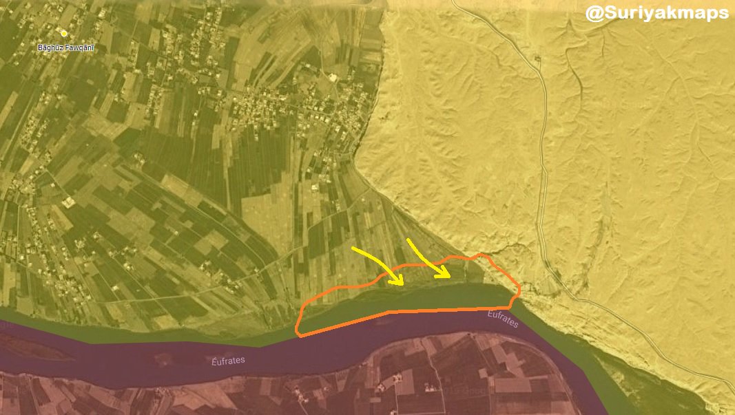 US-Backed Forces Impose Control Of Last ISIS Positions In Euphrates Valley (Map)