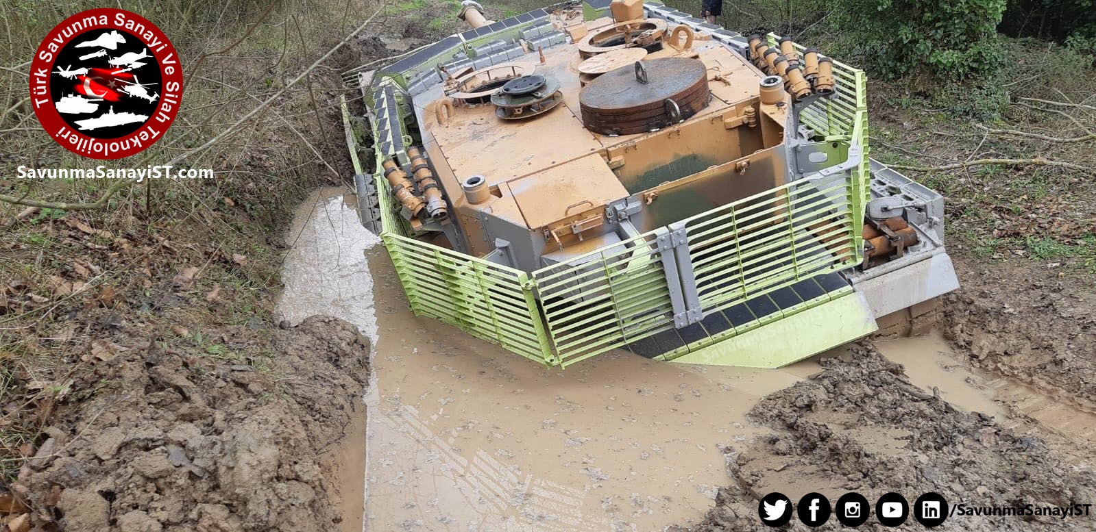 New Photos Give First Glimpse Of Modernized Turkish Leopard 2A4 Tank