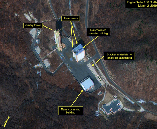 Satellite Images Show North Korea Renewed Construction Of Its Long-Range Missile Facility