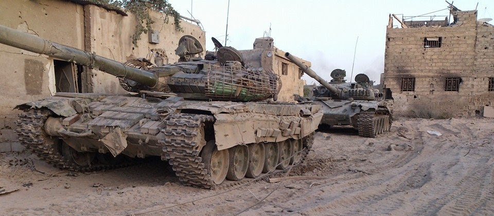 Armoured Beasts: DIY-style Modifications Of Syrian Army Battle Tanks