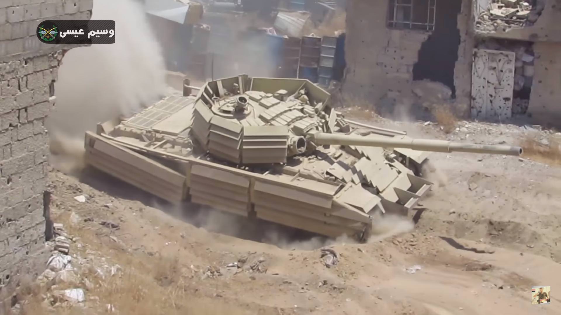 Armoured Beasts: DIY-style Modifications Of Syrian Army Battle Tanks