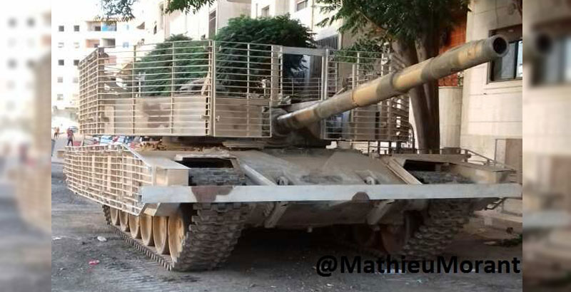 Armoured Beasts: DIY-style Modifications Of Syrian Army Battle Tanks