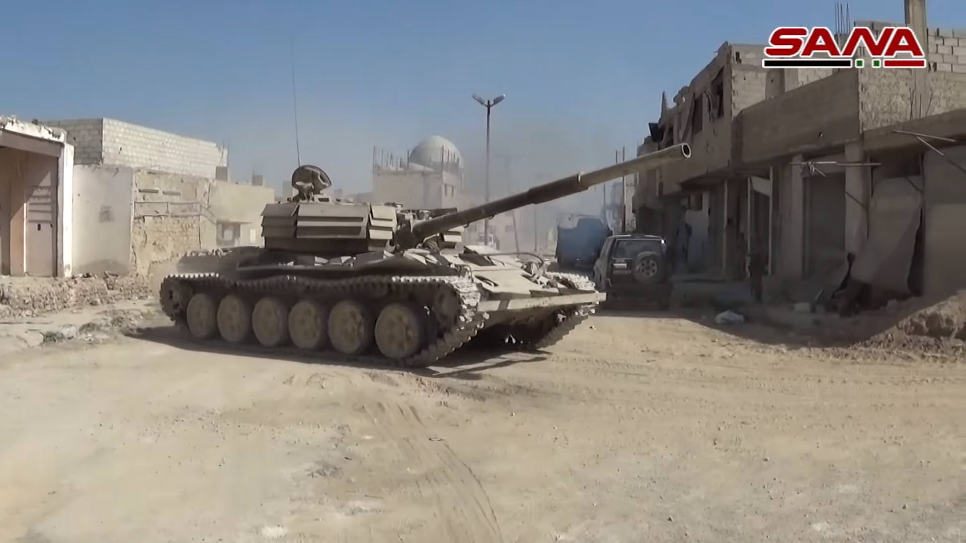 Armoured Beasts: DIY-style Modifications Of Syrian Army Battle Tanks