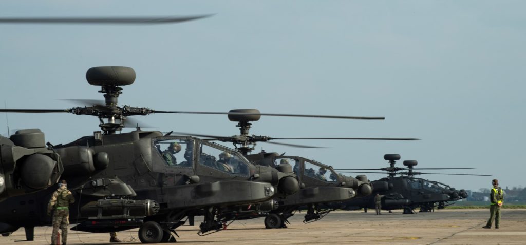 British Military Deployed Attack Helicopters In Estonia (Photos)