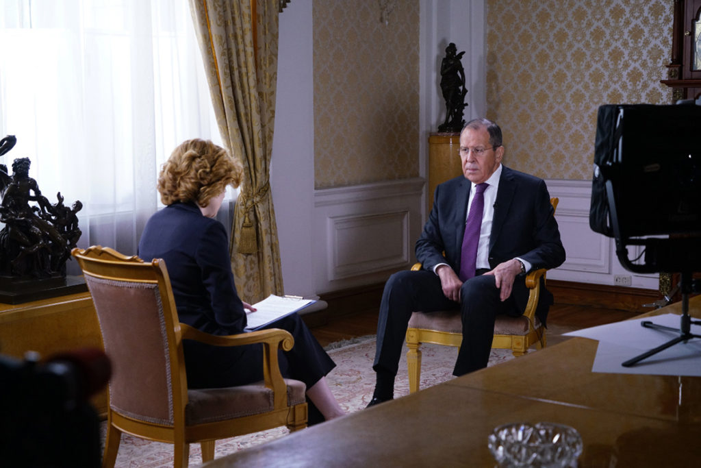 Foreign Minister Sergey Lavrov’s Interview For Zvezda Network