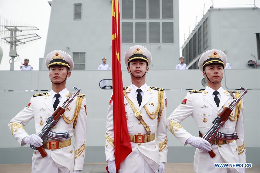 In Photos: Naval Oarade To Mark Chinese Navy's 70th Founding Anniversary