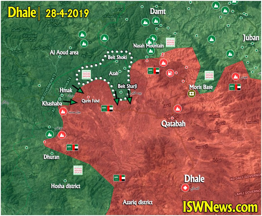 Map Update: Saudi-backed Forces Retreat From More Positions Under Pressure From Yemeni Resistance