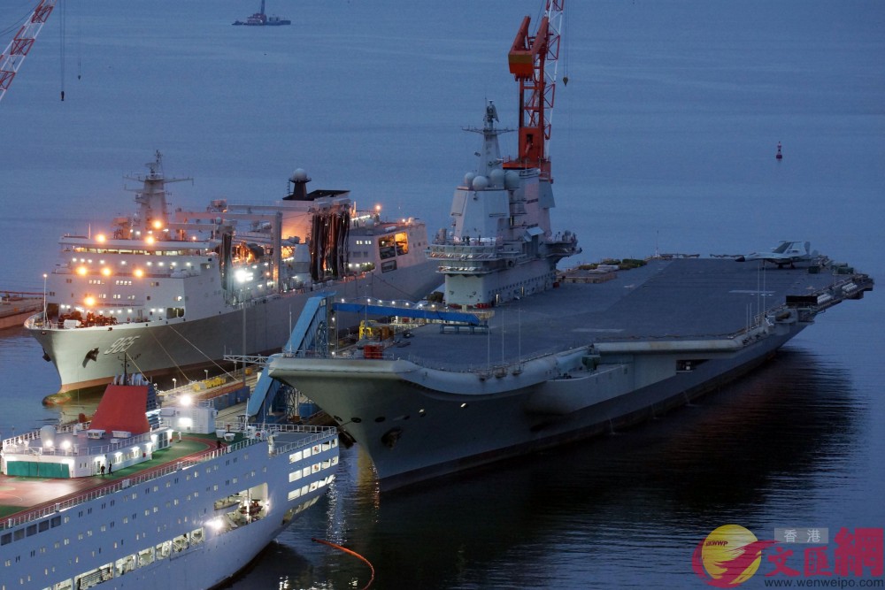 In Photos: China's First Domestically-Built Aircraft Carrier In Dalian