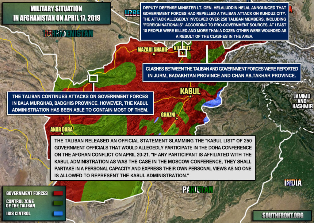 Military Situation In Syria On April 17, 2019 (Map Update)