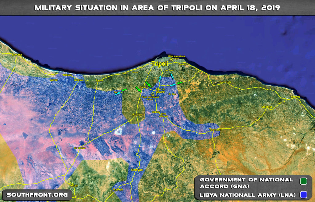 GNA Forces Strike Libyan National Army's Airbase Deep Behind Tripoli Frontline