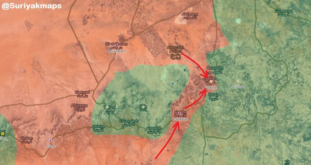 In Maps: Libyan National Army Develops Operation Against Militants Along Borders With Sudan, Chad