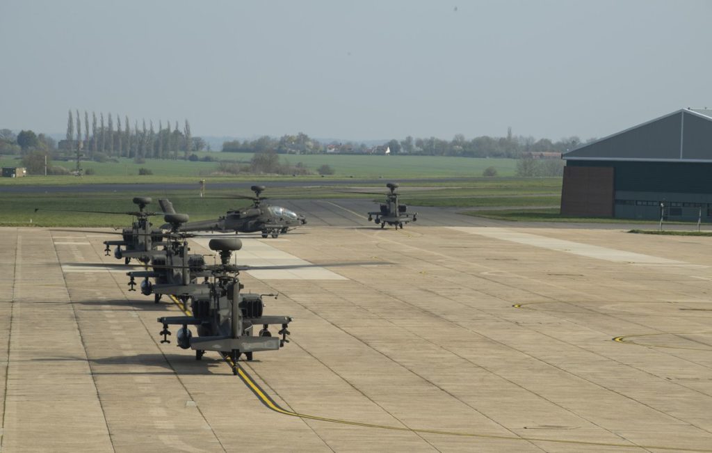 British Military Deployed Attack Helicopters In Estonia (Photos)