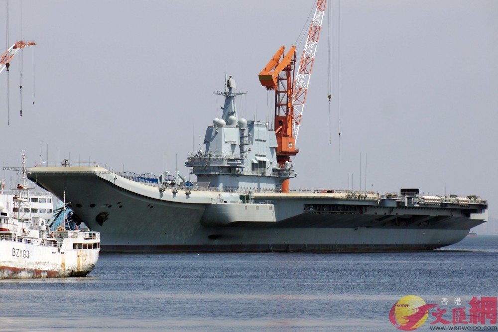 In Photos: China's First Domestically-Built Aircraft Carrier In Dalian