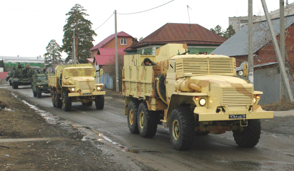 DIY-style Gun Trucks Spotted In Russia's Yekaterinburg (Photos)