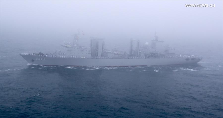 In Photos: Naval Oarade To Mark Chinese Navy's 70th Founding Anniversary