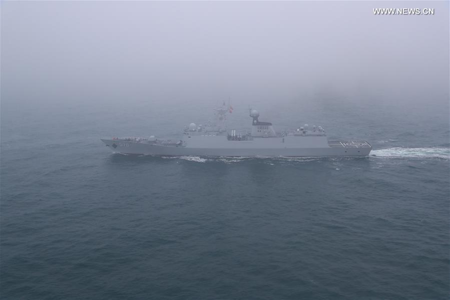 In Photos: Naval Oarade To Mark Chinese Navy's 70th Founding Anniversary