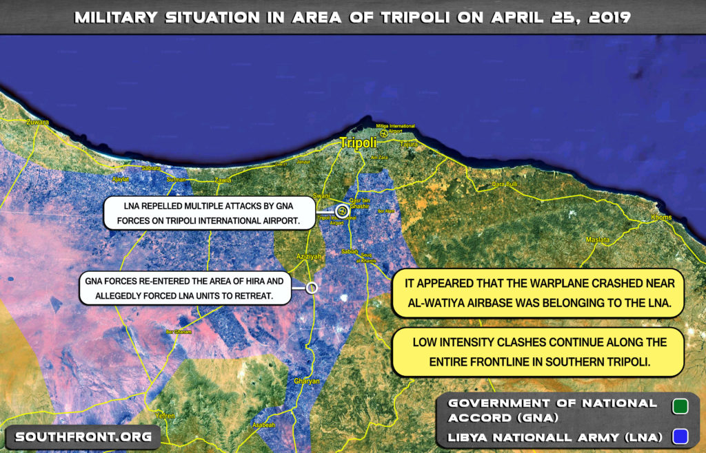 LNA Claims It Gained Control Of Entire Airpsace Over Western Libya Just Few Days After Downing Own Plane Over Jufra