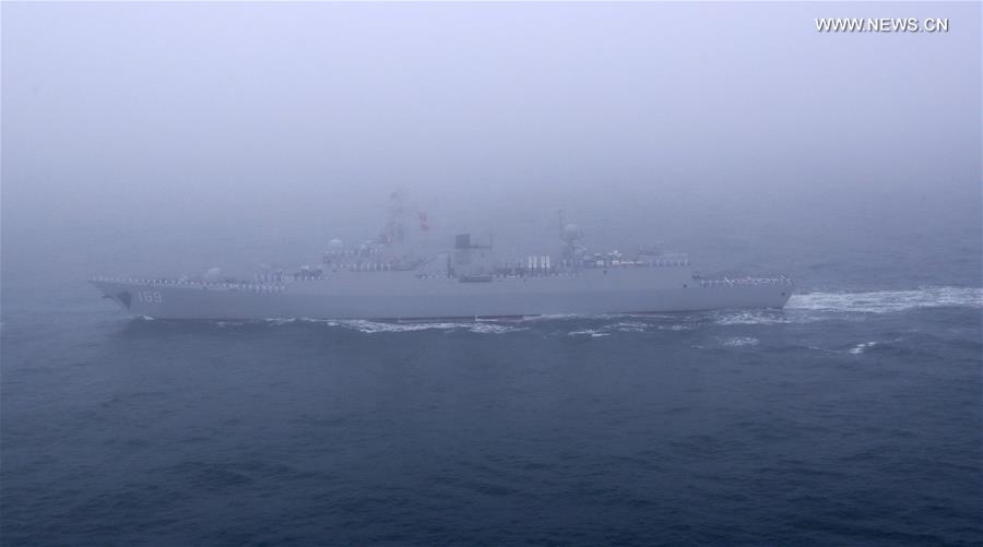 In Photos: Naval Oarade To Mark Chinese Navy's 70th Founding Anniversary