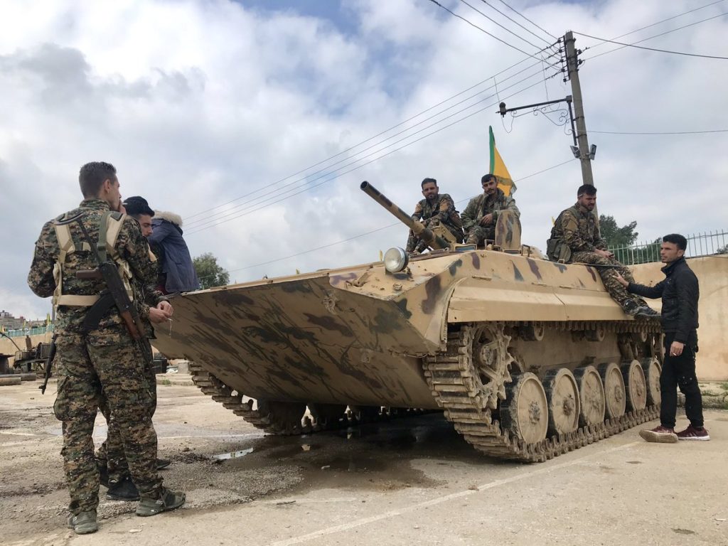 Videos, Photos: Kurdish Militas Hold Military Parade In Syria's Qamishli