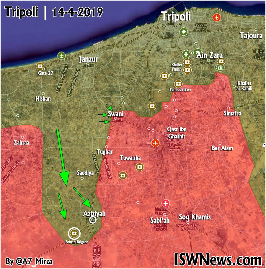 Battle For Tripoli Continues. Casualties And Equipment Losses Grow Further (Maps, Photos)