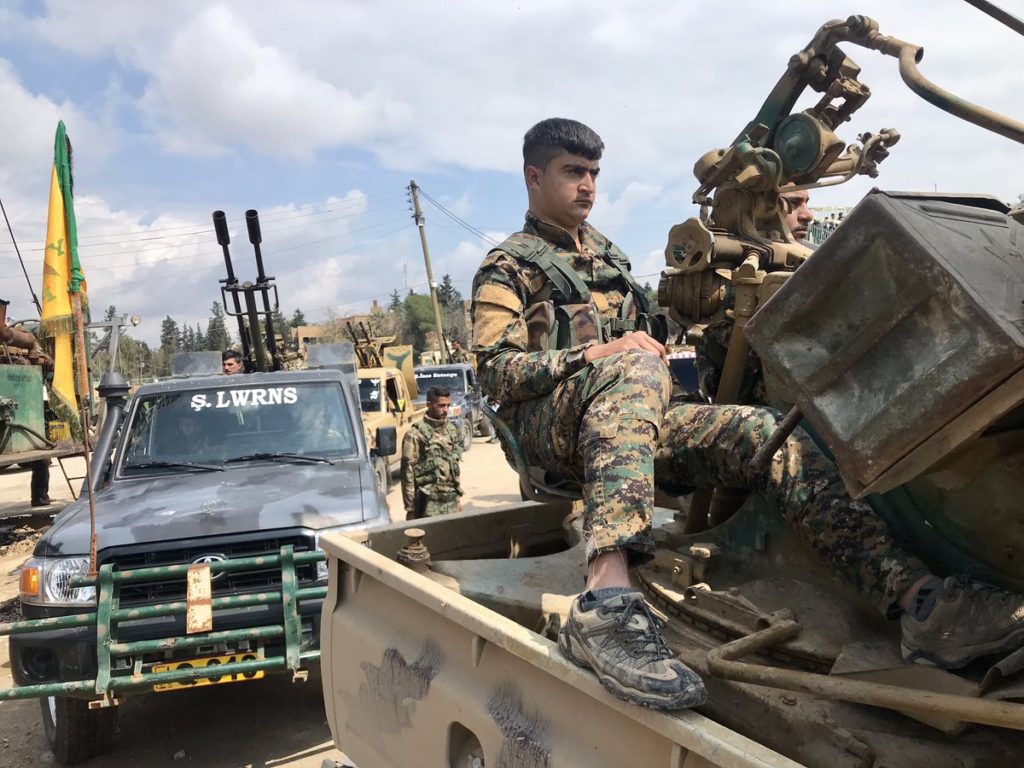 Videos, Photos: Kurdish Militas Hold Military Parade In Syria's Qamishli