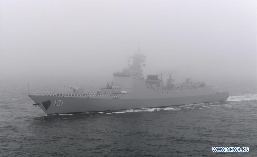 In Photos: Naval Oarade To Mark Chinese Navy's 70th Founding Anniversary