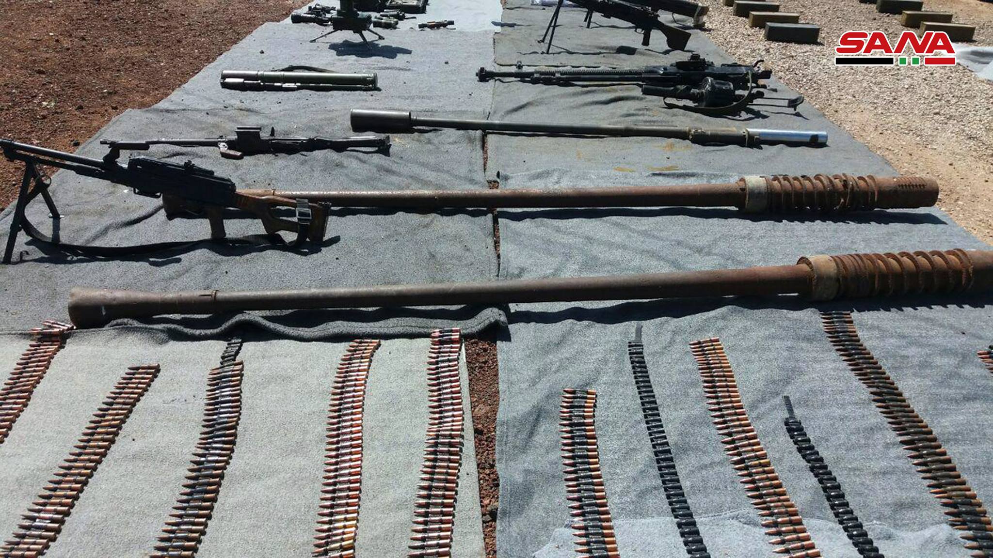 Syrian Army Uncovers Weapons, Advanced Communication Systems In Quneitra (Video, Photos)