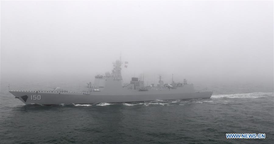 In Photos: Naval Oarade To Mark Chinese Navy's 70th Founding Anniversary