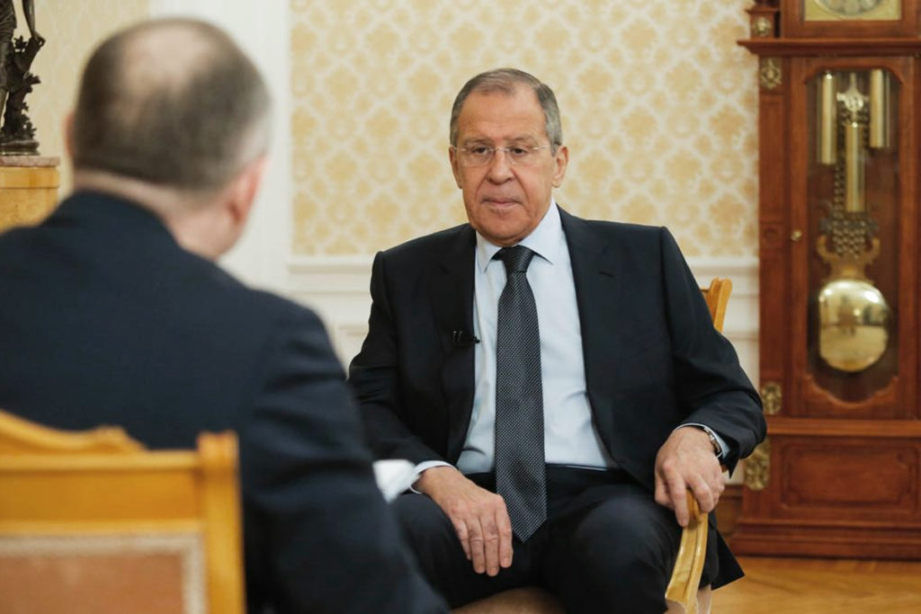 Russian Foreign Minister's Interview with the daily Moskovsky Komsomolets (April 3, 2019)