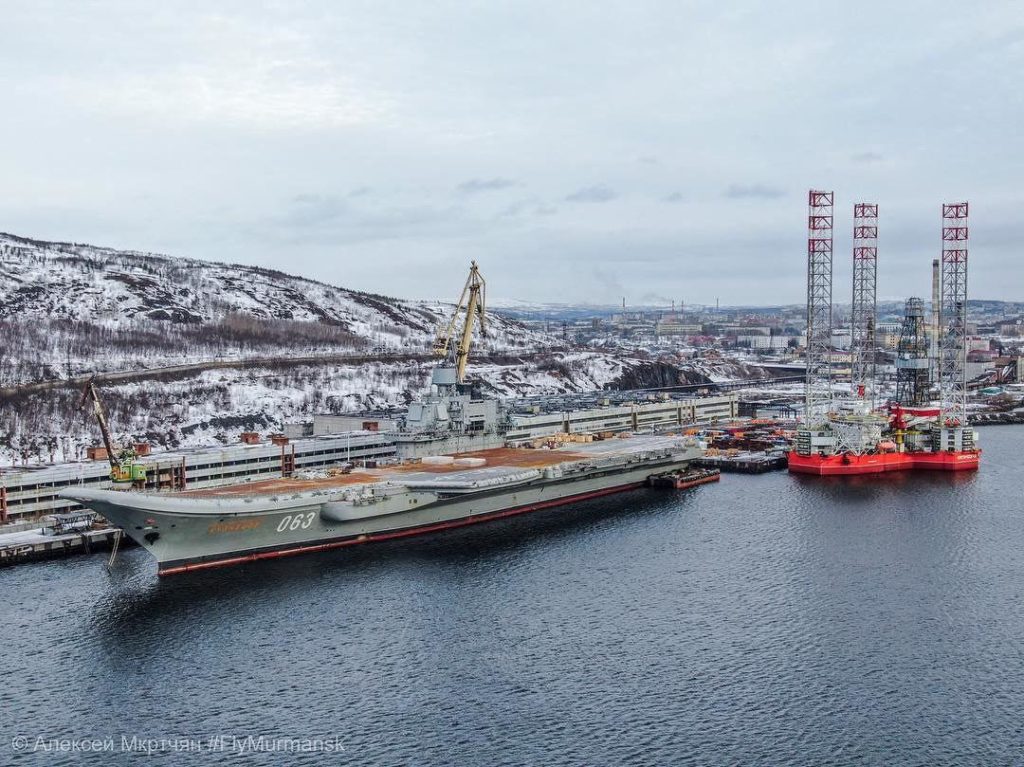 In Photos: Current State Of Admiral Kuznetsov Heavy Aircraft Carrying Missile Cruiser